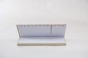 Exhibidor de Pulseras de Lino Beige 25X11.5X8cm