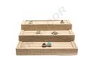 Expositor para Anillos A 3 Alturas Lino Beige