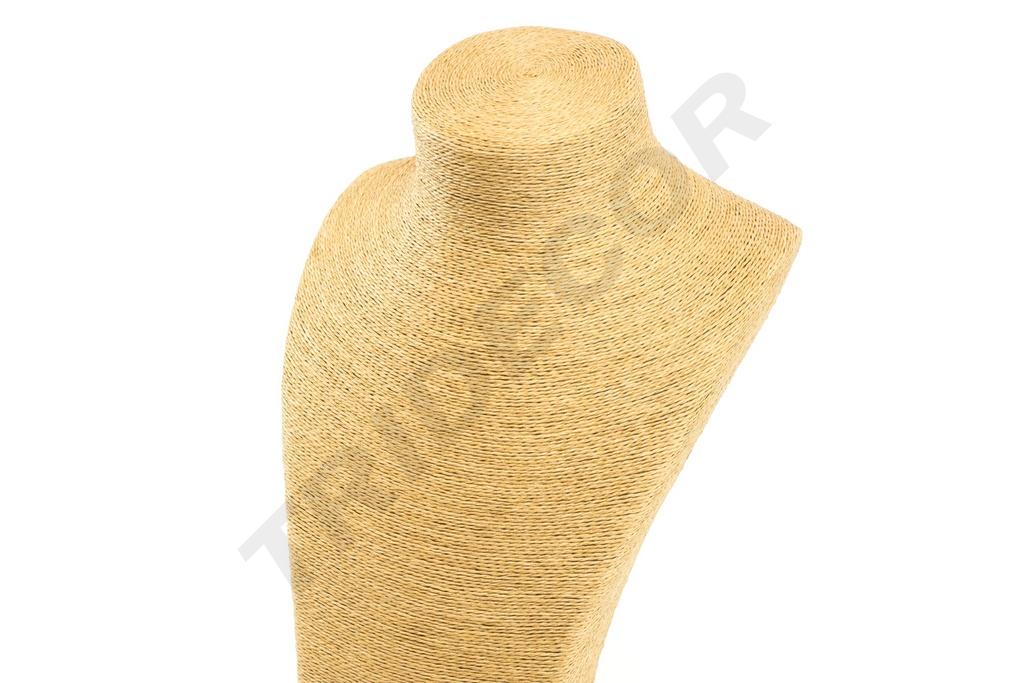 Expositor de collares cubierto con cuerda Avana