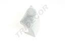 Expositor de Collar de Terciopelo Gris 21X8X15cm