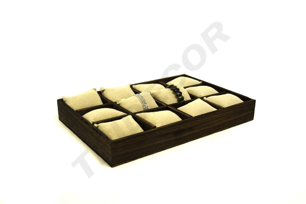 Caja de Almohada Beige