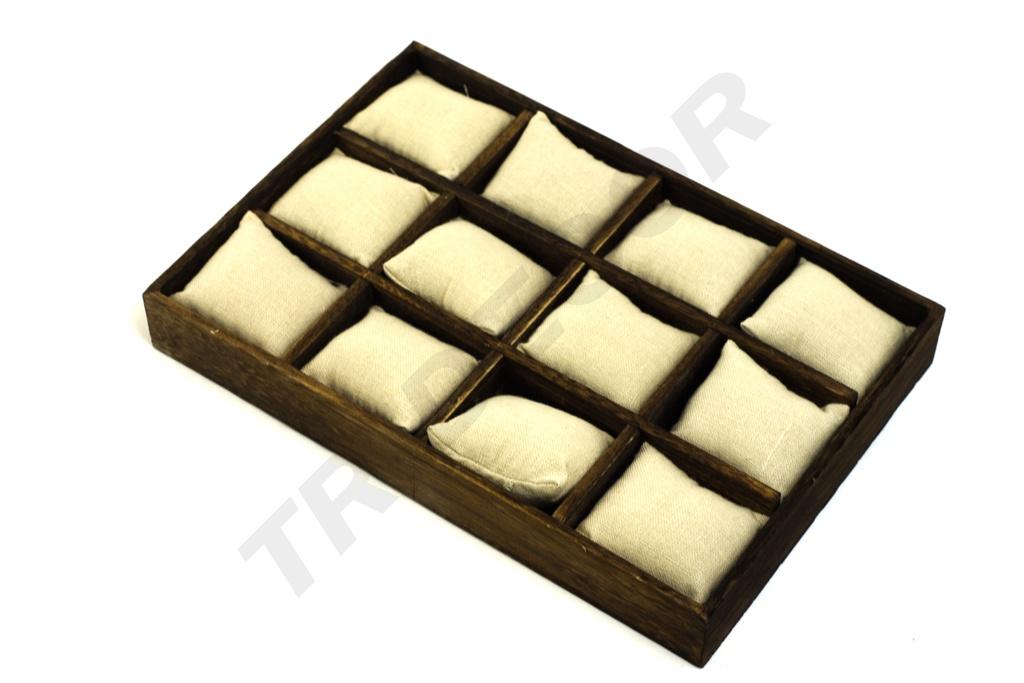 Caja de Almohada Beige