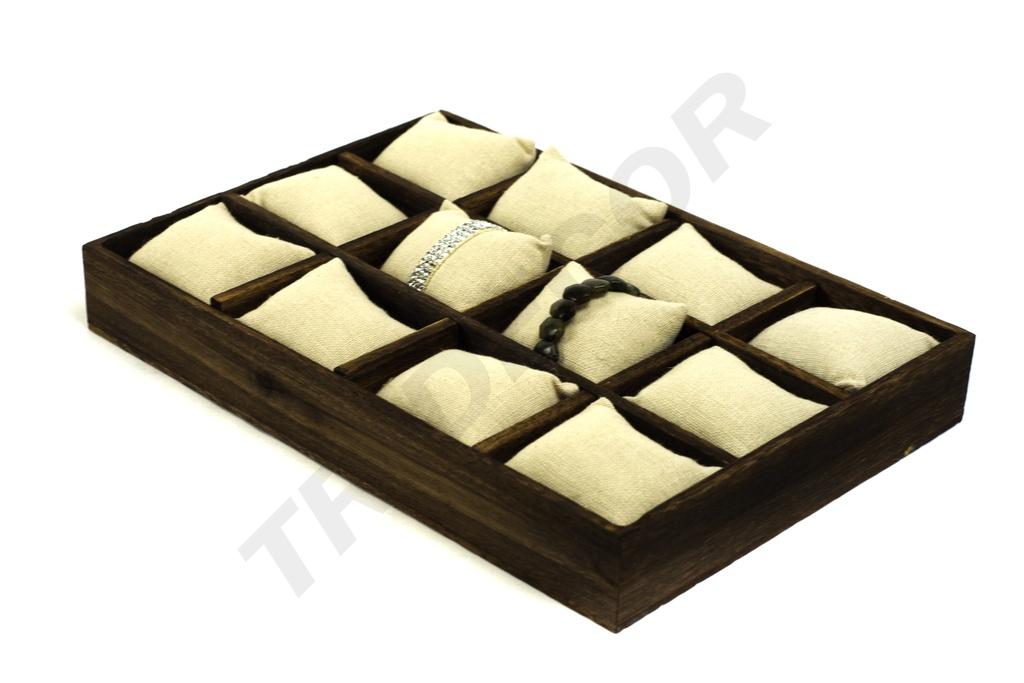 Caja de Almohada Beige