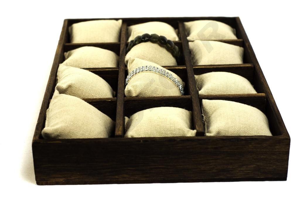 Caja de Almohada Beige