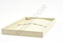 Bandeja para Joyas de Lino Beige 35x24x3 cm