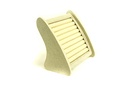 Expositor de Anillos de Lino Beige 25X24.5X15cm