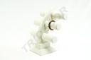Expositor Triple para Pulseras de Lino Beige 32X26X23cm