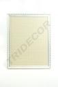 Marco grande para aretes de lino beige 50x60cm