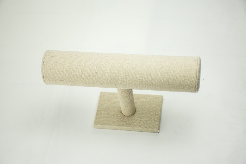 Expositor de Pulseras de Lino Beige 22,5X6,5X14,5cm