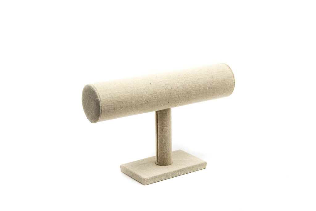 Expositor de Pulseras de Lino Beige 22,5X6,5X14,5cm