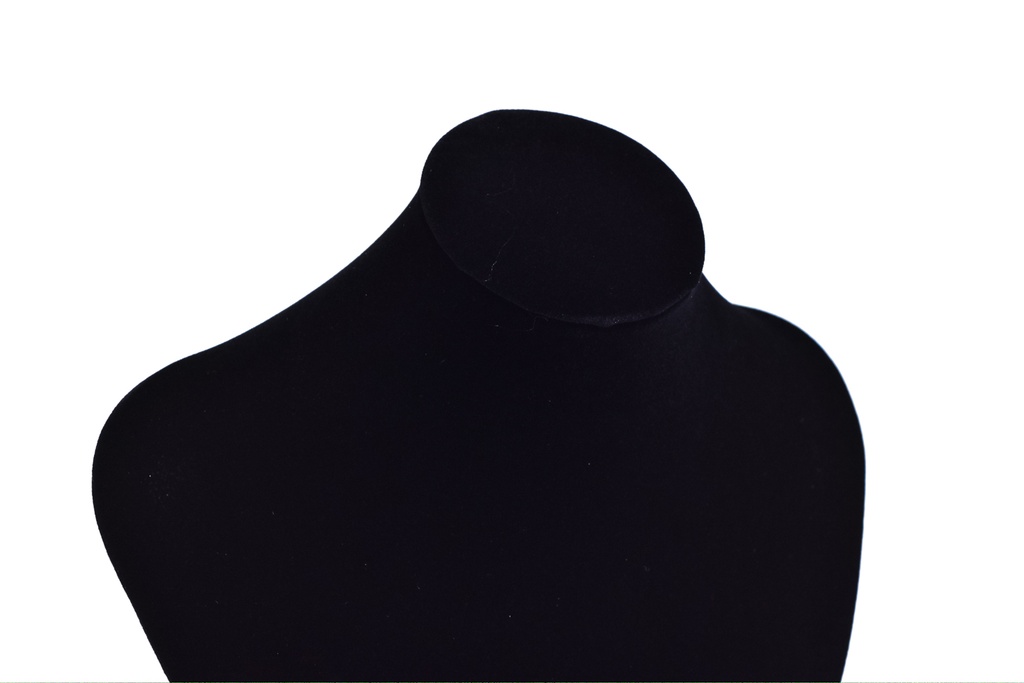 Expositor de Collar de Terciopelo Negro