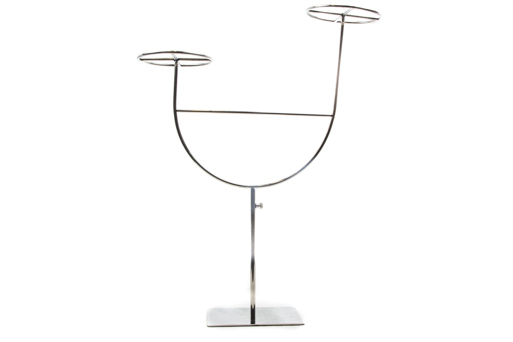 Soporte ajustable de acero para sombreros 2 unidades