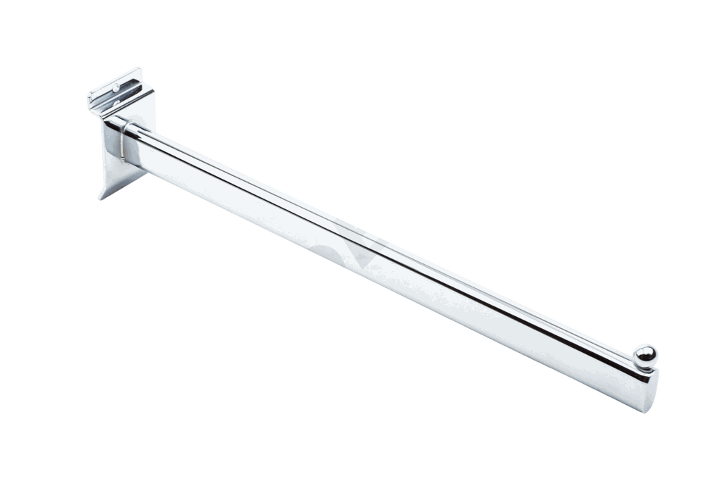 Colgador Recto para Panel de Lamas 1 bola 40 cm