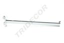Percha recta para sistema de cremallera 1 bola 40 cm