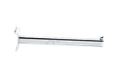 Colgador recto para panel de lamas, 1 bola, 30 cm