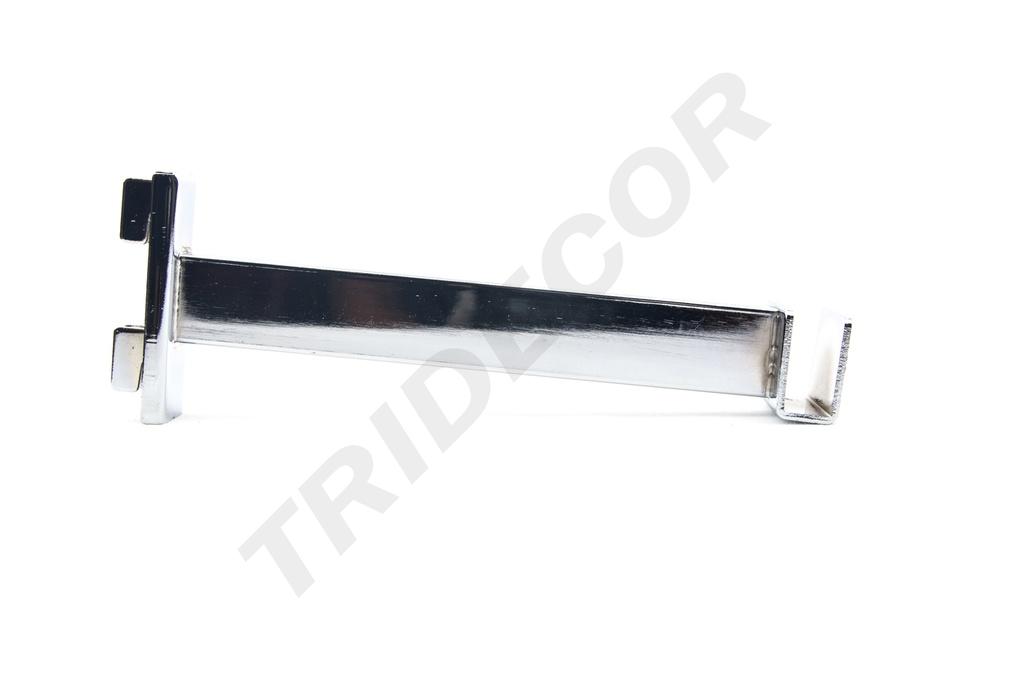 Soporte de Tubo Rectangular para Sistema de Cremallera 20cm