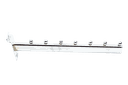 Colgador con 7 Bolas para Panel de Lamas 35 cm Inclinado