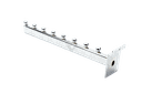 Colgador inclinado con 8 bolas para panel de lamas de 35cm