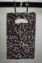 Bolsas de Plástico con Estampado de Leopardo y Asas Troqueladas 16X25cm 100 Piezas