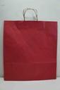 Bolsa de Papel Bordeaux 45X15X49CM 25/Paquete 200/Caja