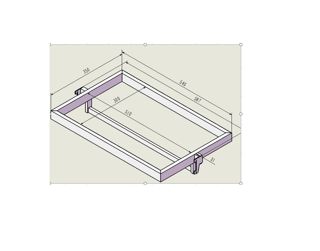 Estante Con Cristal Cremallera Acero Inox 58.7X35cm