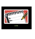 Pegatina de descuento 'desde:' 'por:' 5.5X3cm 500 Rollo