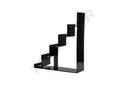 007144-Expositor-metacrilato-negro-escalera-5-alturas-tridecor