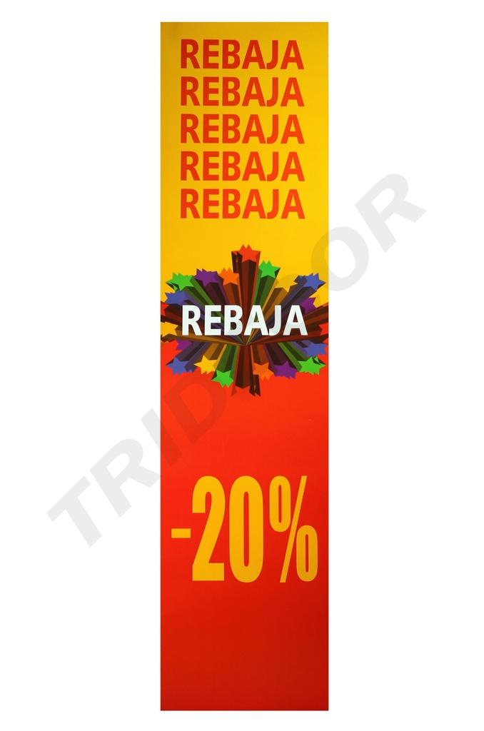 VENTA EN BANNER HORIZONTAL -70% ROJO AMARILLO