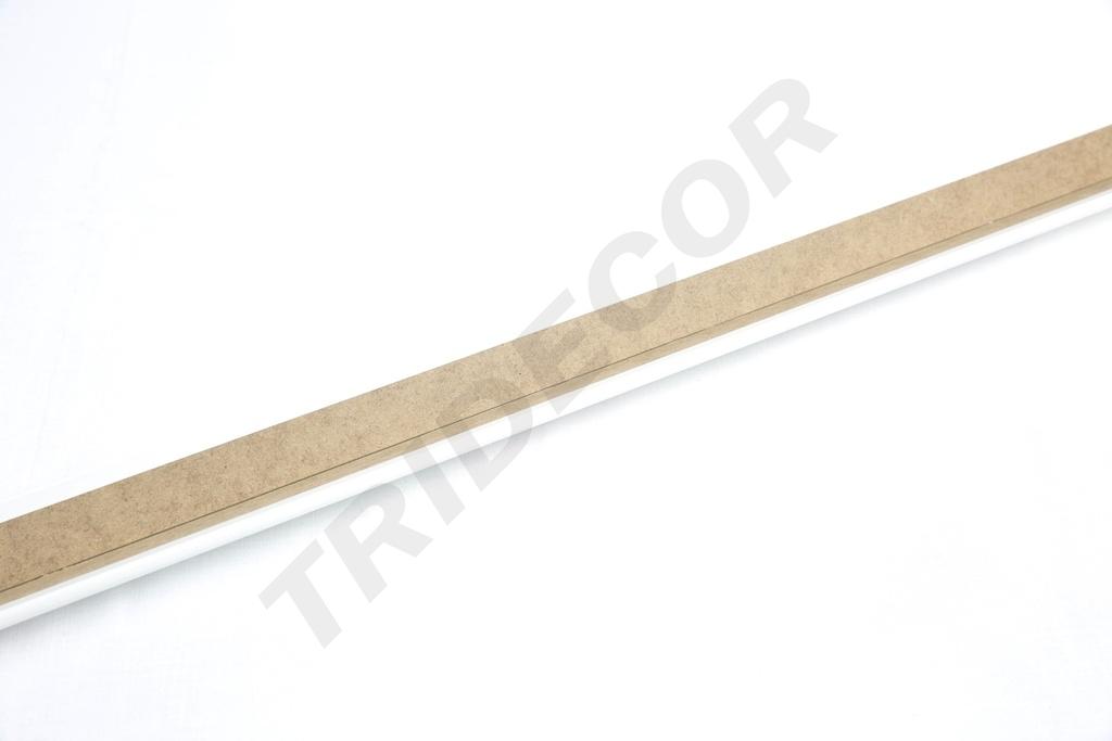 Protector de supervivencia de MDF blanco 240cm