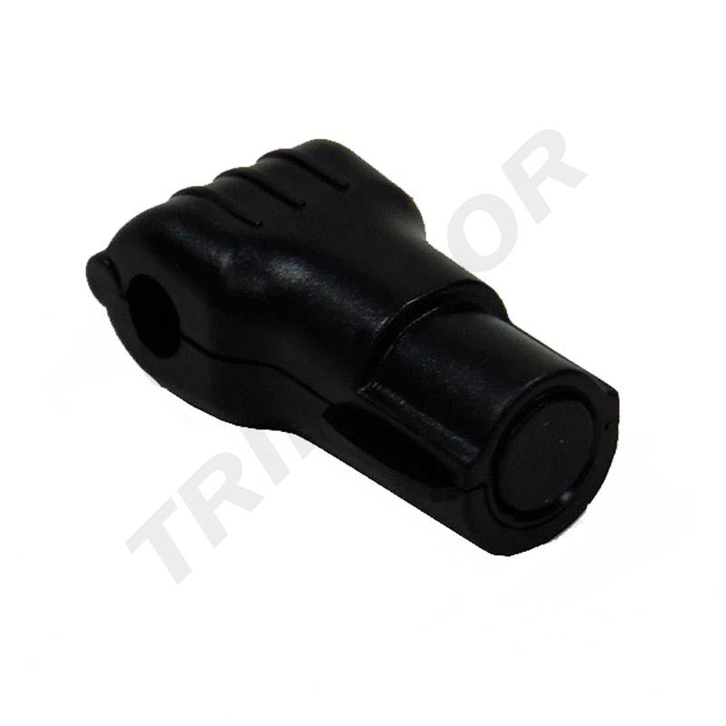 Alarma Antihurto para Ganchos Negro 6mm 100/Paq