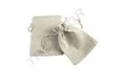 Bolsa de Tela de Lino Beige 16X12 CM 20 Unidades