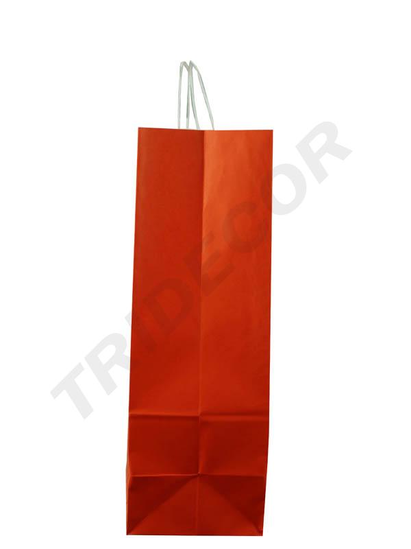 Bolsa de Papel de Celulosa Naranja 49X44X15 CM 25 Unidades