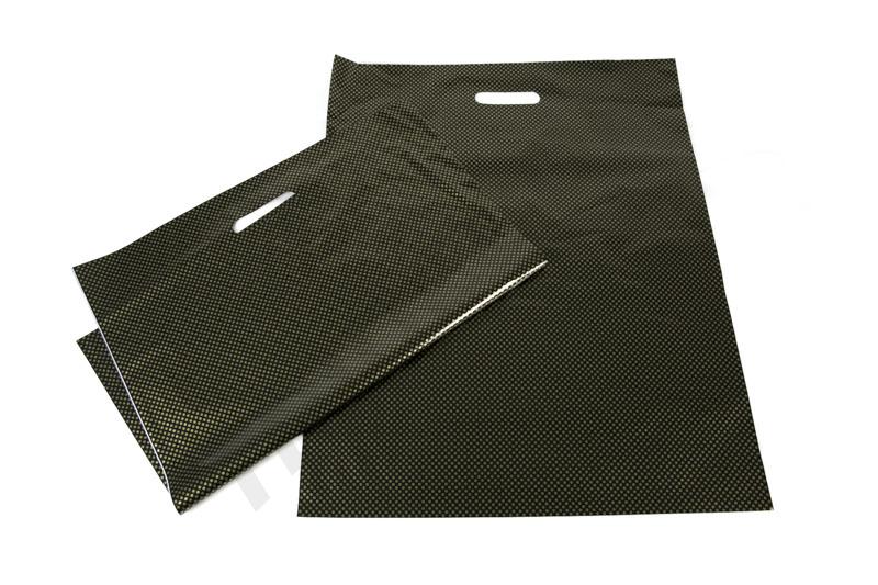 010073-Bolsas-de-plástico-asa-troquelada-16-x-25-cm-puntos-dorados-tridecor