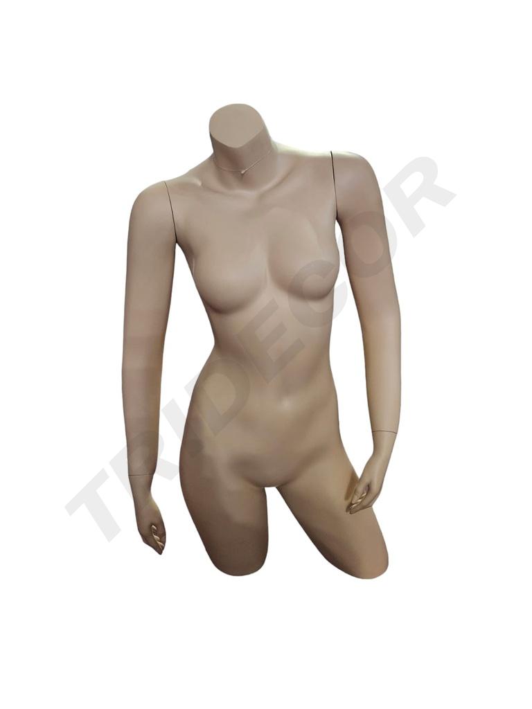 Busto de Mujer con Brazos Color Carne