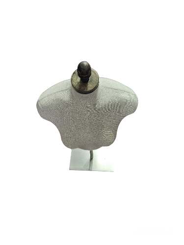 Busto de mujer de medio cuerpo con base ajustable