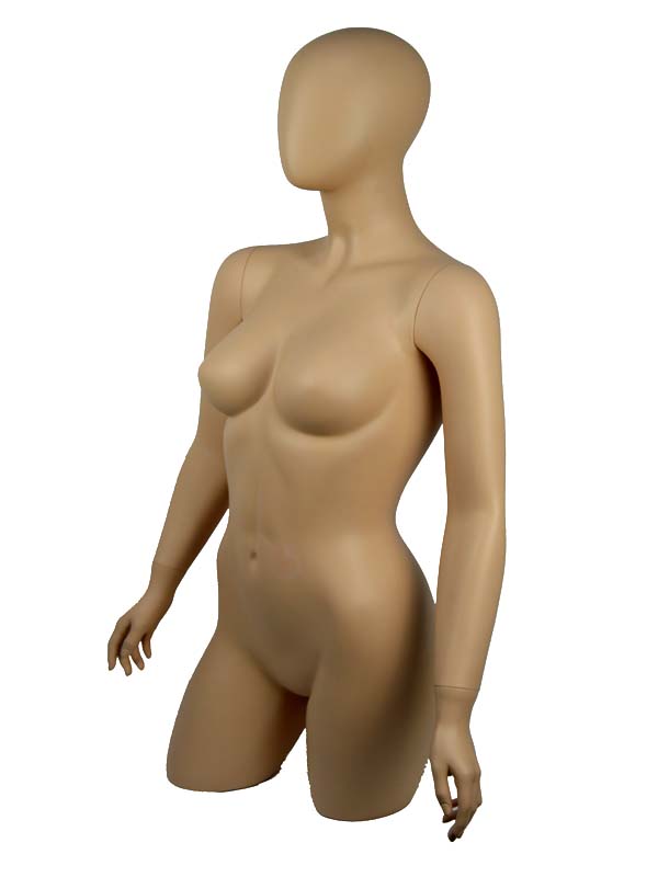 Busto mujer Color Carne Con Cabeza Y Brazo Sobremesa