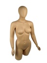 Busto mujer Color Carne Con Cabeza Y Brazo Sobremesa