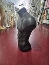 Busto De Hombre Corto Plastico Negro