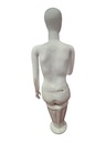 maniquí de mujer Blanco Brillo