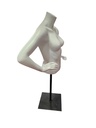 maniquí mujer Blanca mate Con Soporte de Base