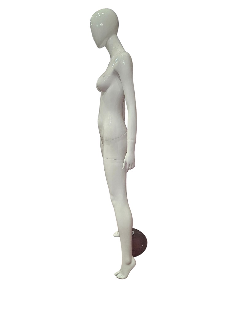 maniquí de mujer Blanco Brillo