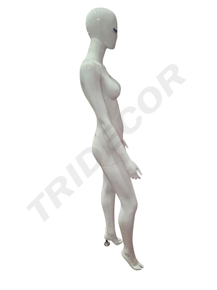 040833-Maniquí-abstracto-blanco-brillo-pestaña-azul-tridecor