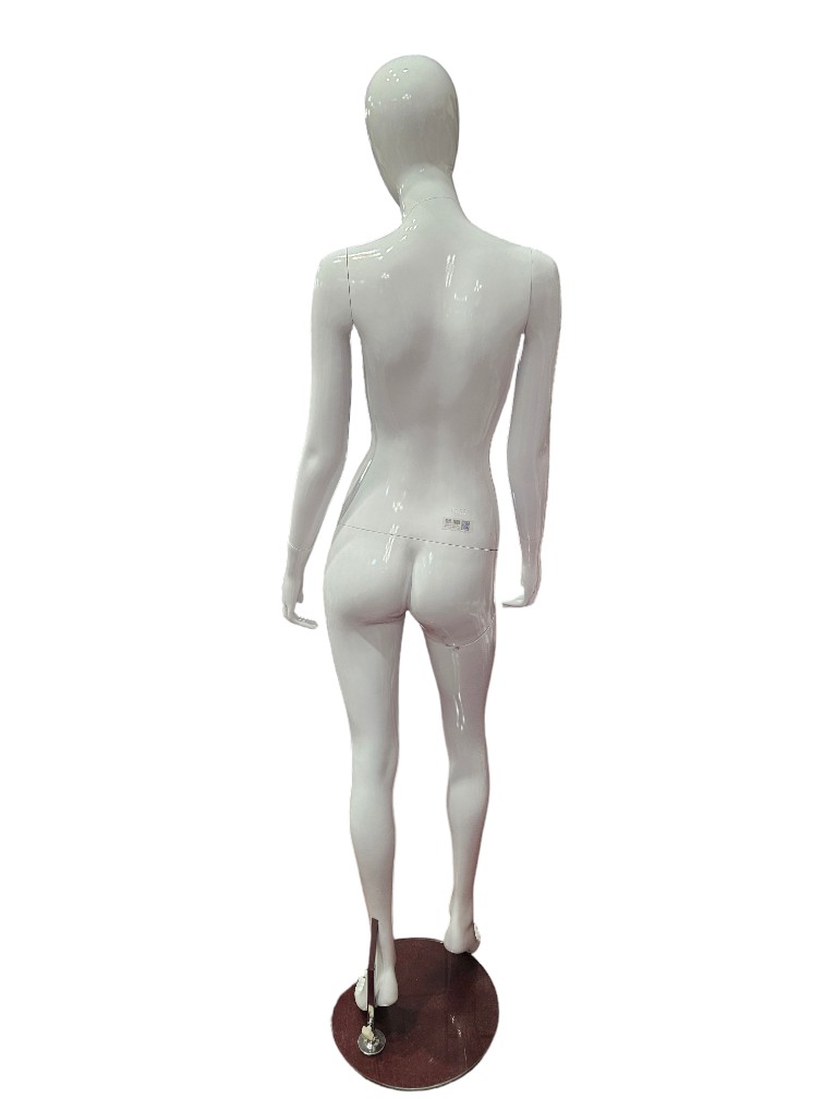 maniquí de mujer Blanco Brillo