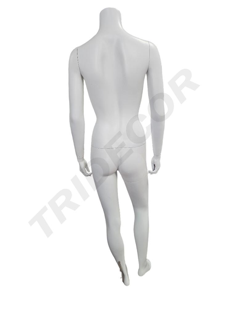 maniquí de mujer Sin Cabeza Color Blanco mate