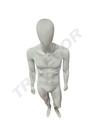 maniquí de Hombre Fibra de Vidrio Blanco mate