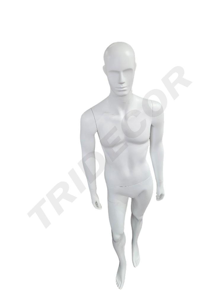 maniquí Hombre Cuerpo Completo Blanco mate