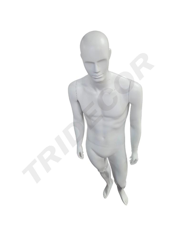 maniquí Hombre Cuerpo Completo Blanco mate