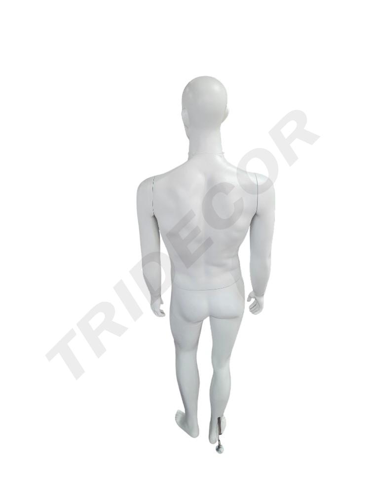 maniquí Hombre Cuerpo Completo Blanco mate