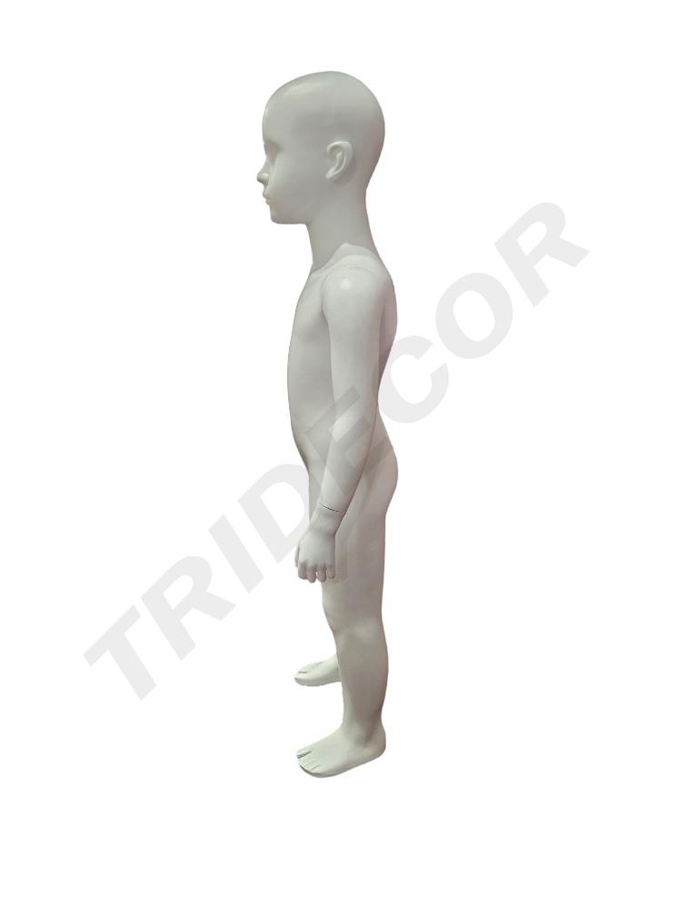 Maniquí Infantil Blanco Mate 5-6 Años