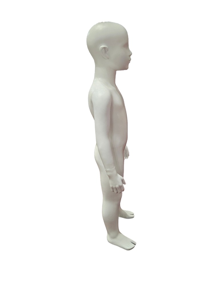 Maniquí Infantil Blanco Mate 5-6 Años